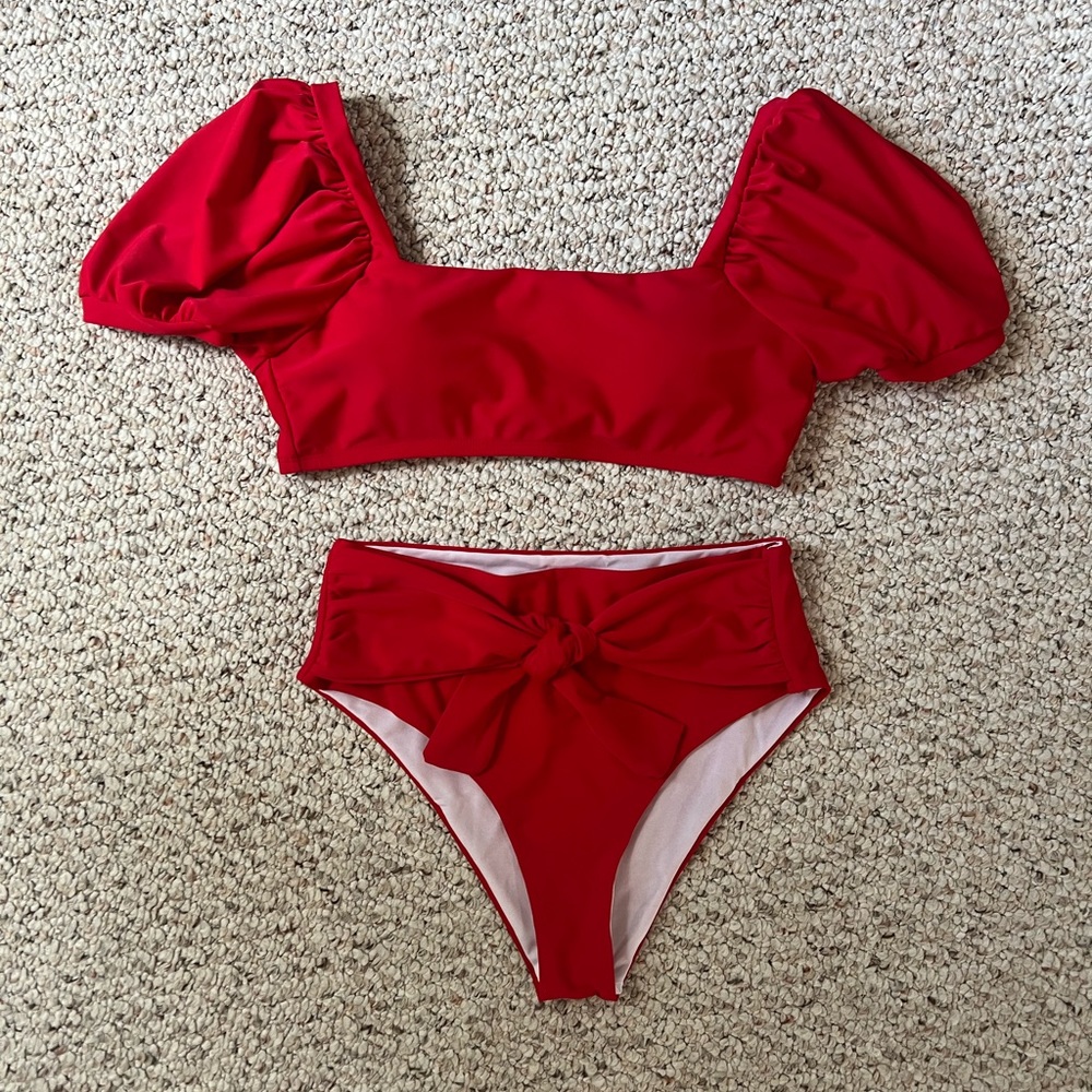 Red Tie Bikini | Size L